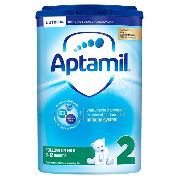 Aptamil 2 Follow On Baby Milk Formula Powder 6-12 Mths 800g