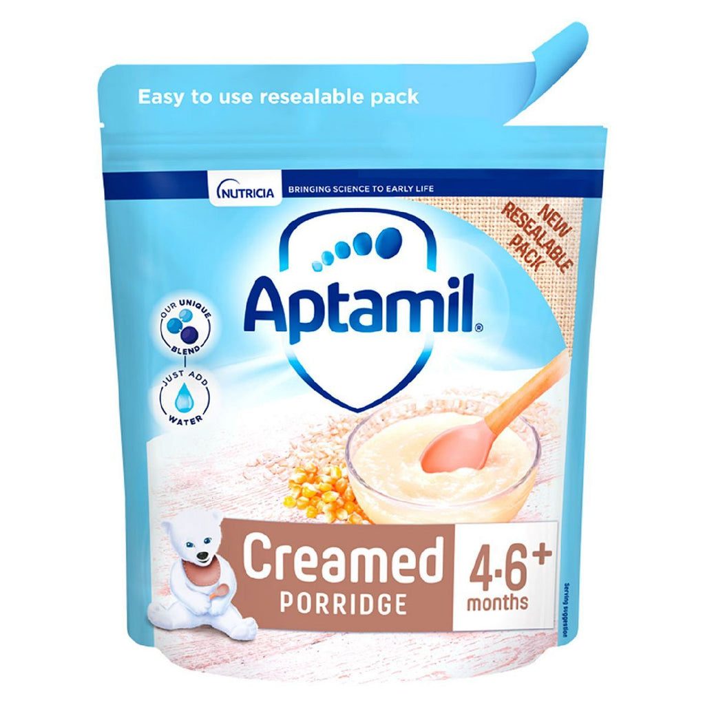 Aptamil Creamed Porridge Baby Cereal 4-6+ Months 125g