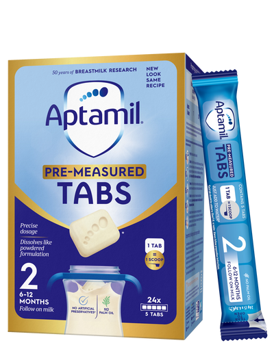 Aptamil Folgemilch Tabletten x24 Beutel