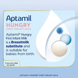 Aptamil Hungry First Baby Milk Formula Powder from Birth    800g