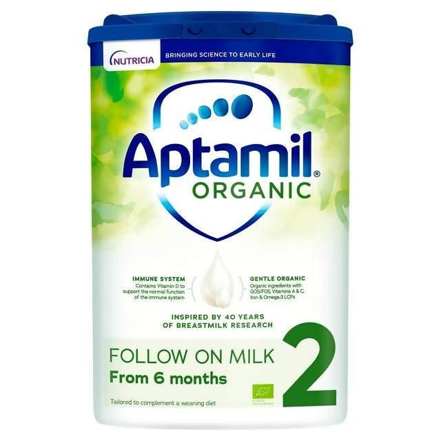 Aptamil Organic 2 Follow On Milk from 6 Months 800g