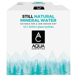 AQUA Carpatica Natural Still Mineral Water Glass   12 x 330ml