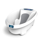 Aqua Scale V3 white baby bath with built-in scale, UK version