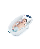 Aqua Scale V3 white baby bath with built-in scale, UK version