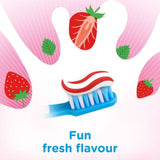 Aquafresh Kids Toothpaste Splash Age 3-8 Strawberry & Mint   75ml