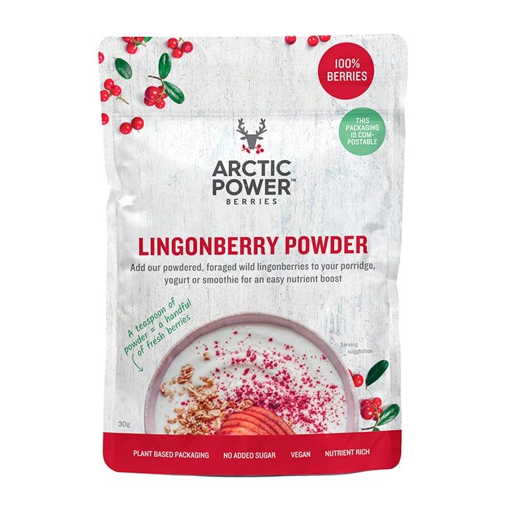 Arctic Power Berries 100% Lingonberry Powder 30g