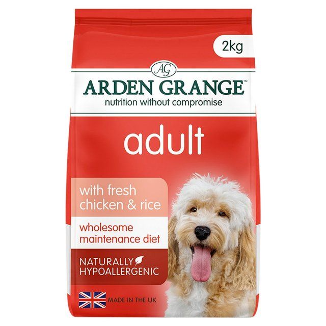 Arden Grange Adult Chicken & Rice Dry Dog Food   2kg