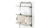 Argos Home 11m Over the Door Clothes Indoor Airer - Black