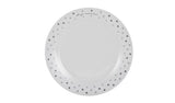 Argos Home 12 Piece Grey Hearts Dinner Set