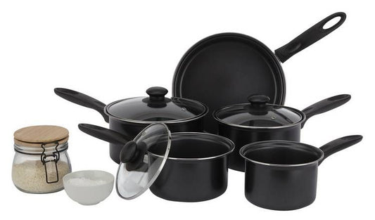 Argos Home 5 Piece Non Stick Carbon Steel Pan Set