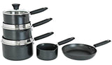 Argos Home 5 Piece Pan Set - Black