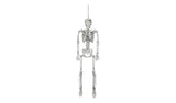 Argos Home Halloween Hanging Silver Skeleton Decoration