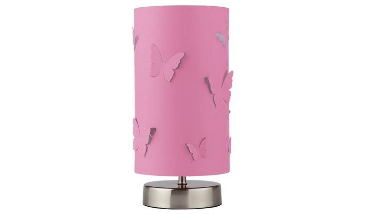 Argos Home Kids Butterfly Cutout Table Lamp - Pink