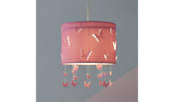 Argos Home Kids Pink Butterflies Drum Lampshade - 25cm