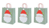 Argos Home Large Santa Striped Christmas Bag - 4 Pack