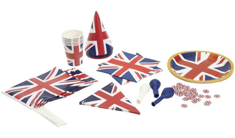 Argos Home Union Jack Party in a Box