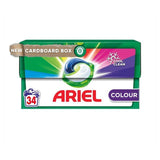 Ariel 3in1 Colour Pods Washing Capsules 34 Washes