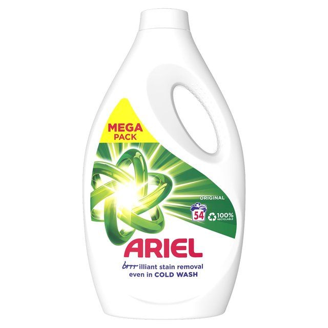 Ariel Original Washing Liquid 1.890L 54 Washes