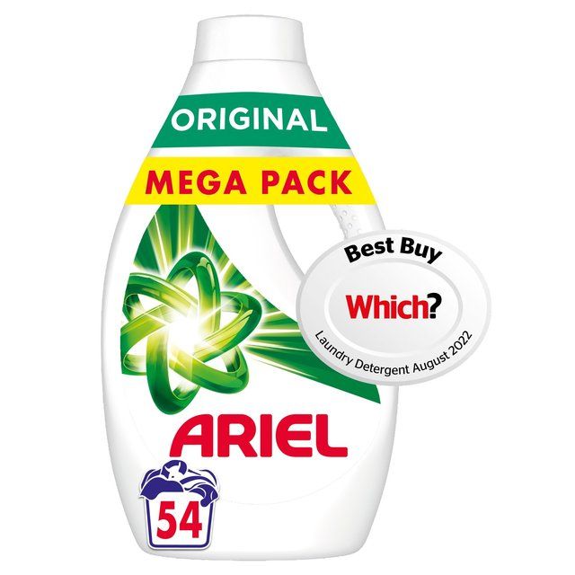 Ariel Original Washing Liquid 1.890L 54 Washes