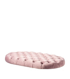 Aristot Velvet Button Ottoman