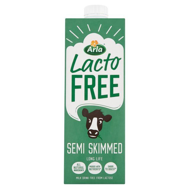 Arla LactoFREE Long Life Semi Skimmed Milk Drink    1L