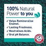 Arm and Hammer 100% Natural Baking Soda Toothpaste 75ml