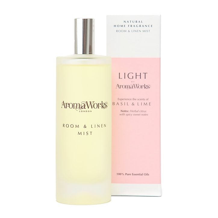 Aromaworks Basil & Lime Room Mist 100ml