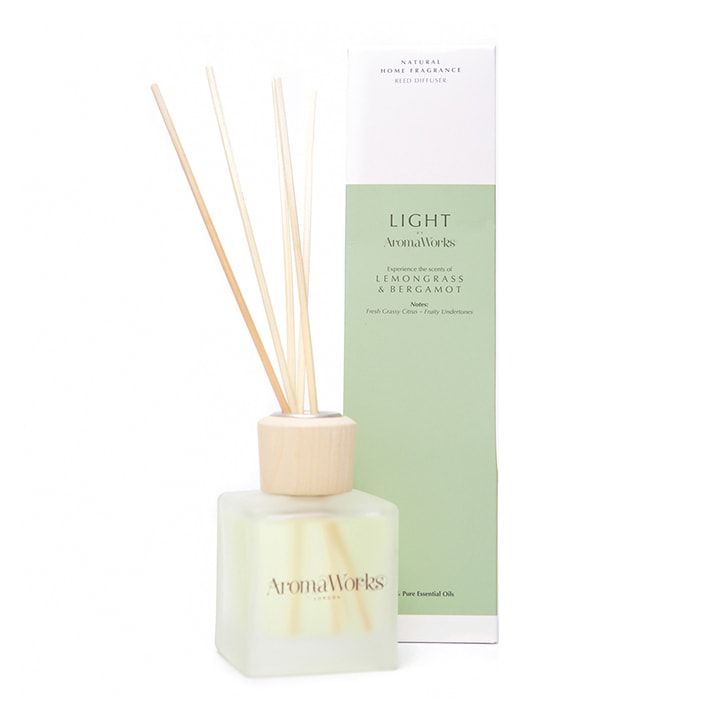 AromaWorks Lemongrass & Bergamot Reed Diffuser