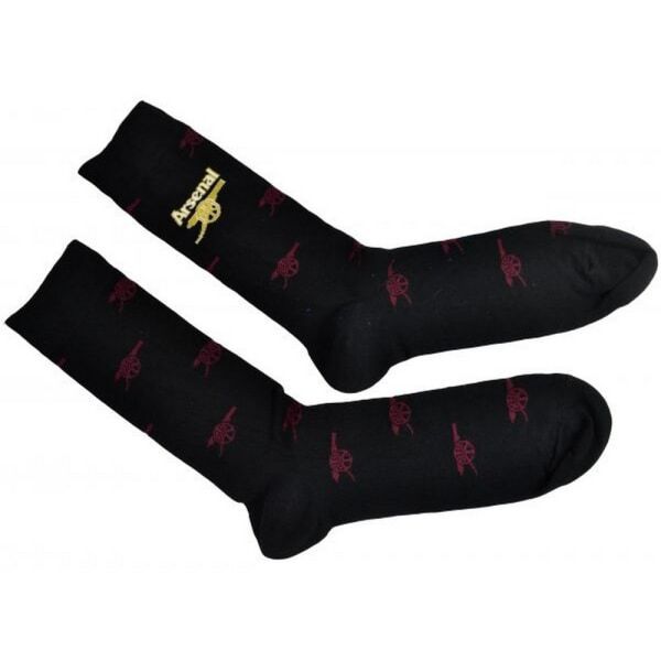 Arsenal FC Adult All-Over Print Dress Socks (4-7.5)