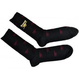 Arsenal FC Adult All-Over Print Dress Socks (4-7.5)