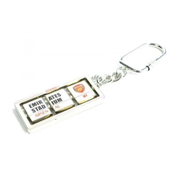 Arsenal FC Official Football Spinner Keyring