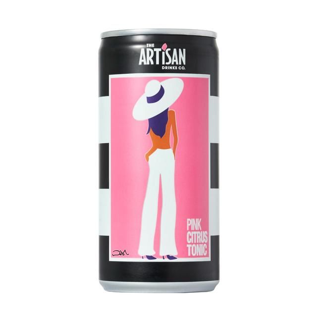 Artisan Drinks Co. Pink Citrus Tonic Cans   6 x 200ml