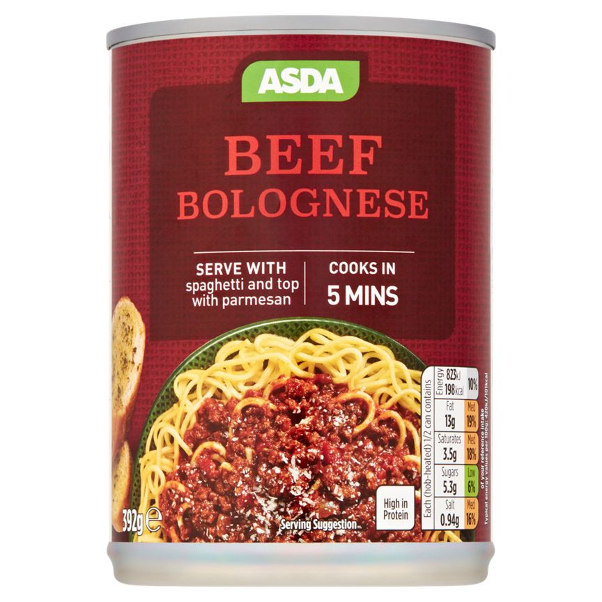 ASDA Beef Bolognese