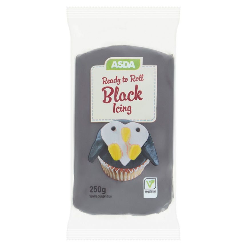 ASDA Black Icing 250g