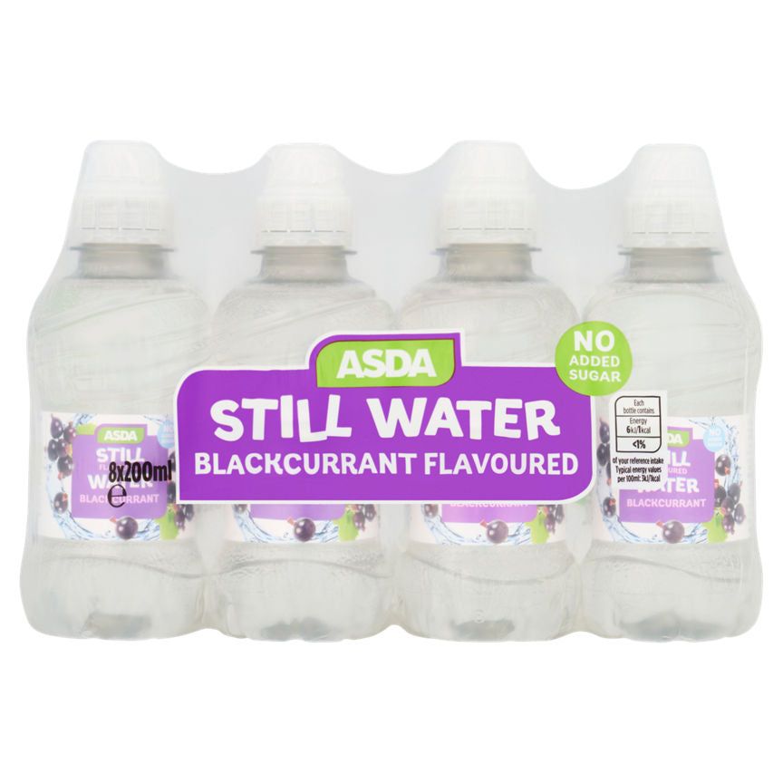 ASDA Blackcurrant Flavoured Kids Still Water Bottles