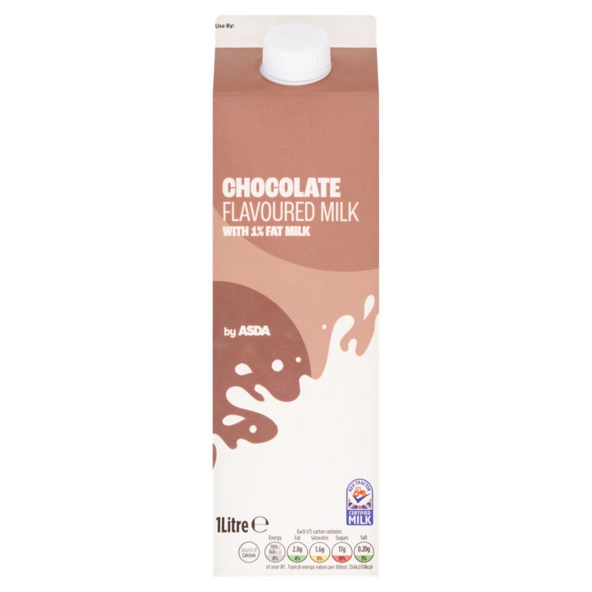 ASDA Chocolate Flavoured Milk 1 Litre