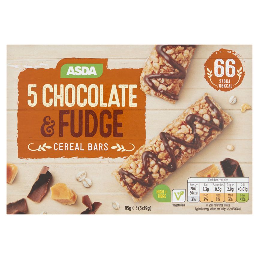 ASDA Chocolate & Fudge Cereal Bars