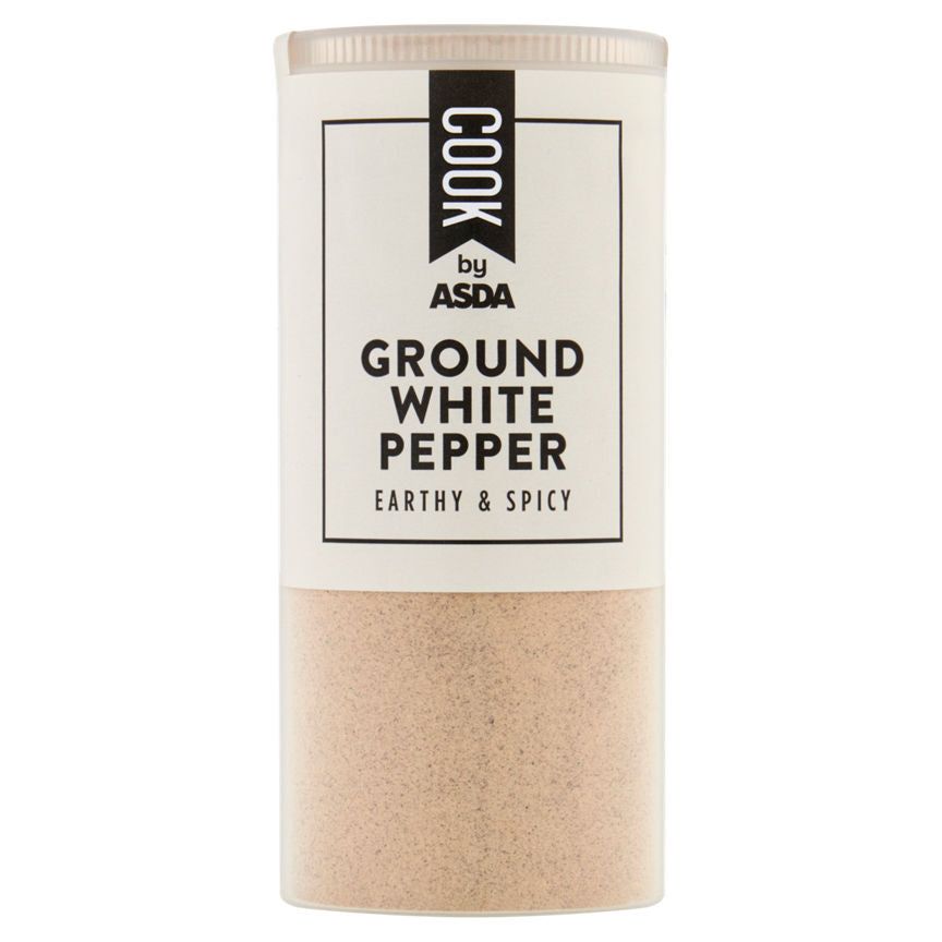 ASDA Cook Ground White Pepper 105g