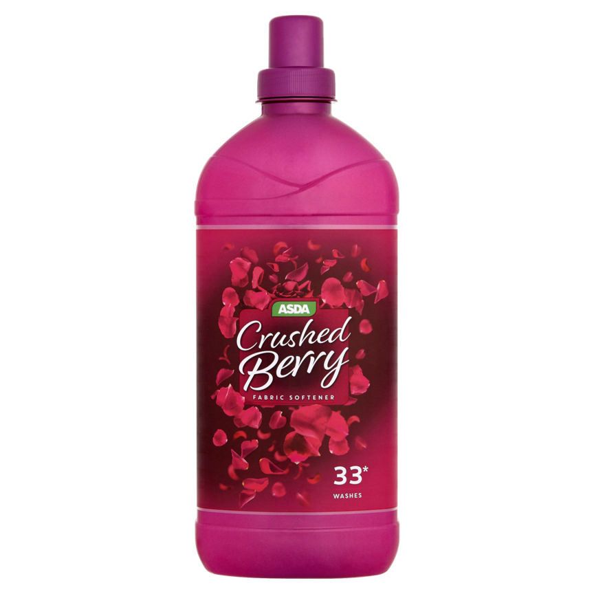 ASDA Crushed Berry Fabric Softener 33 Washes