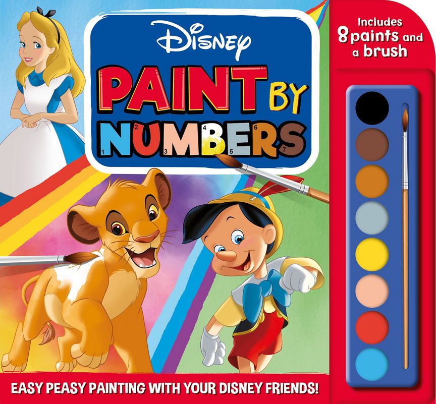 ASDA Disney paint by numbers