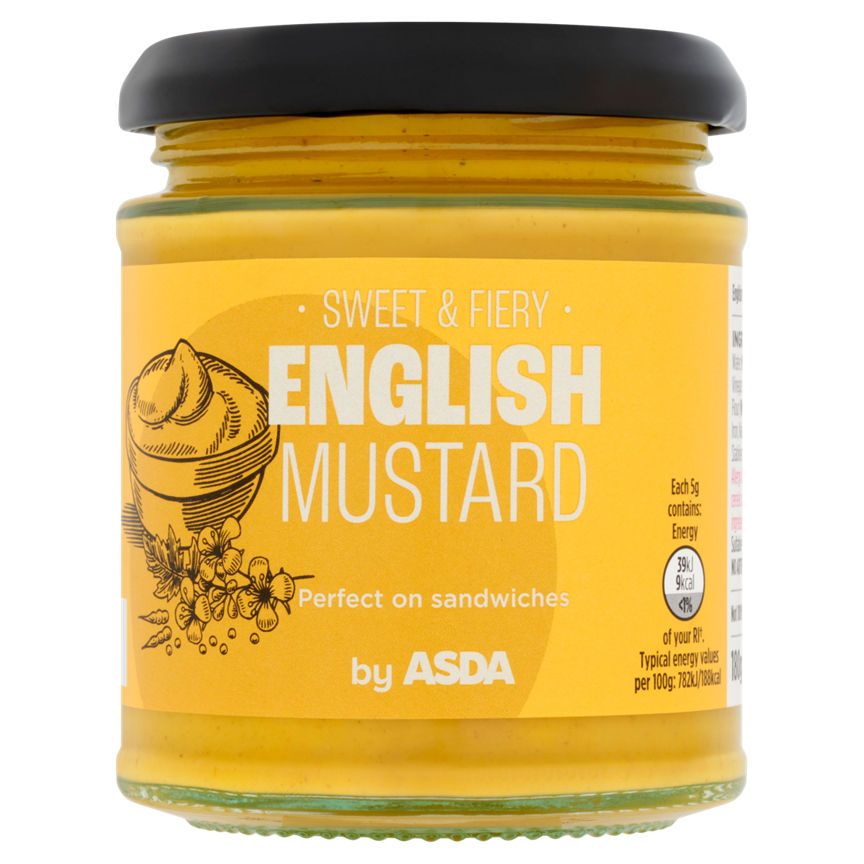 ASDA English Mustard 180g