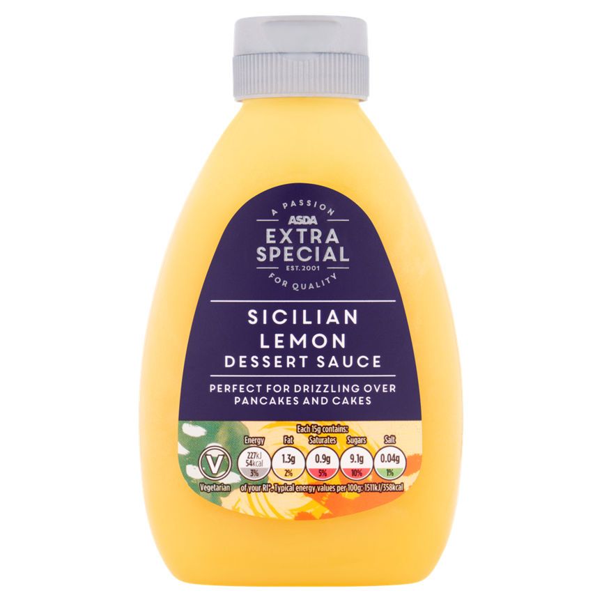 ASDA Extra Special Sicilian Lemon Dessert Sauce