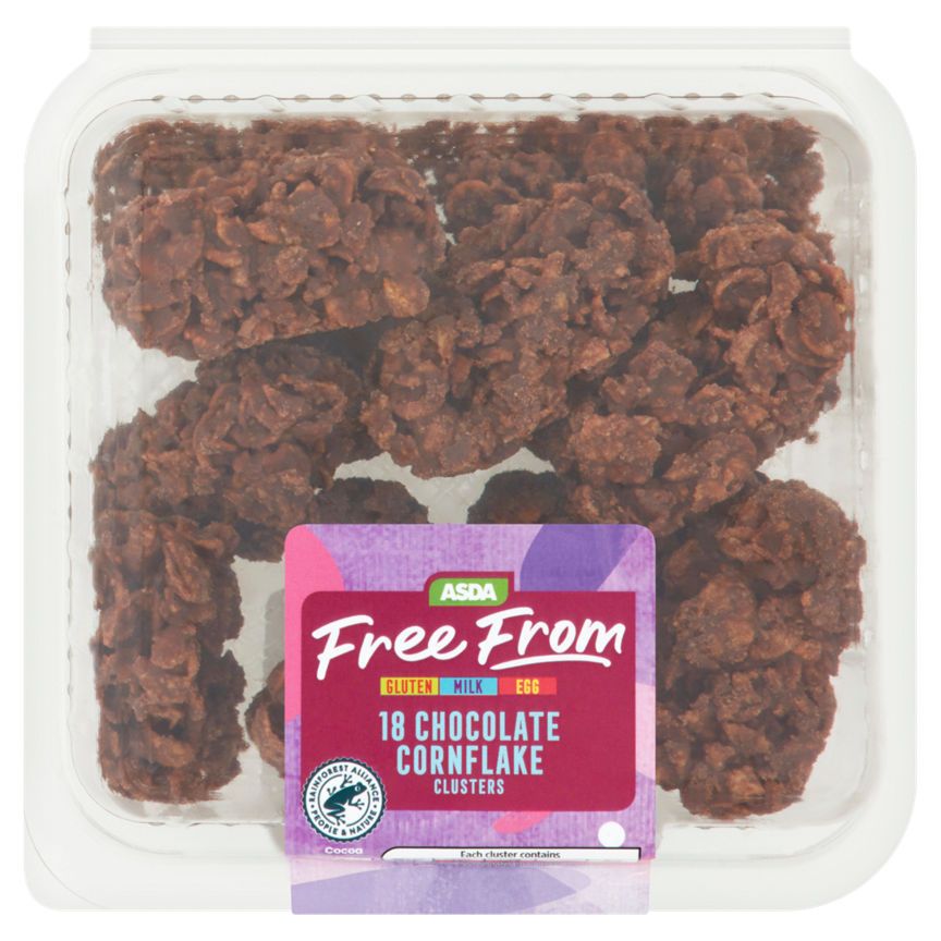 ASDA Free From 18 Chocolate Cornflake Clusters - McGrocer