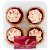 ASDA Free From 4 Red Velvet Cupcakes