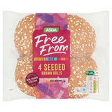 ASDA Free From 4 Seeded Brown Rolls