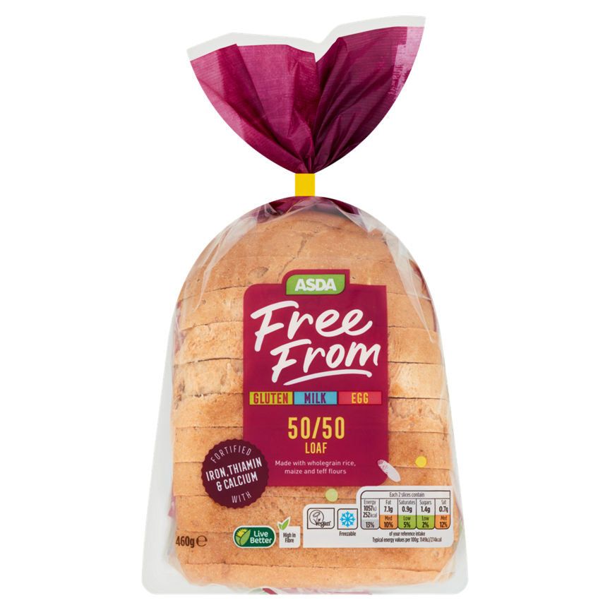 ASDA Free From 50/50 Loaf