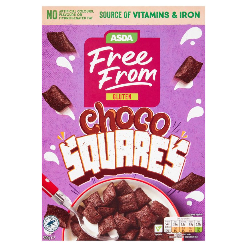 ASDA Free From Choco Squares