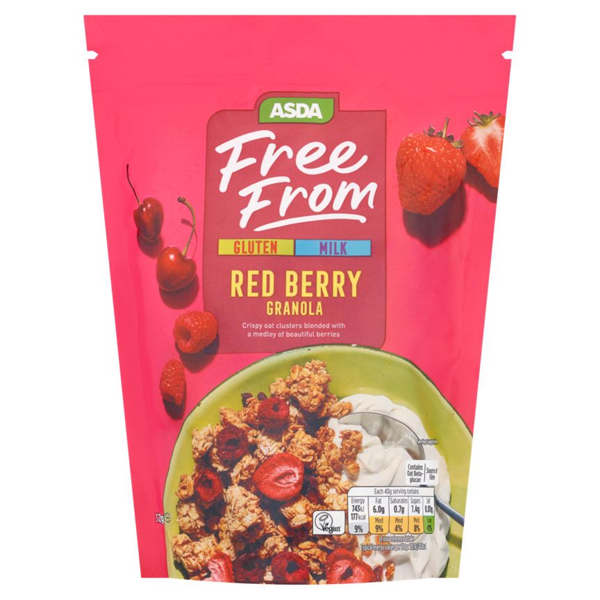 ASDA Free From Red Berry Granola