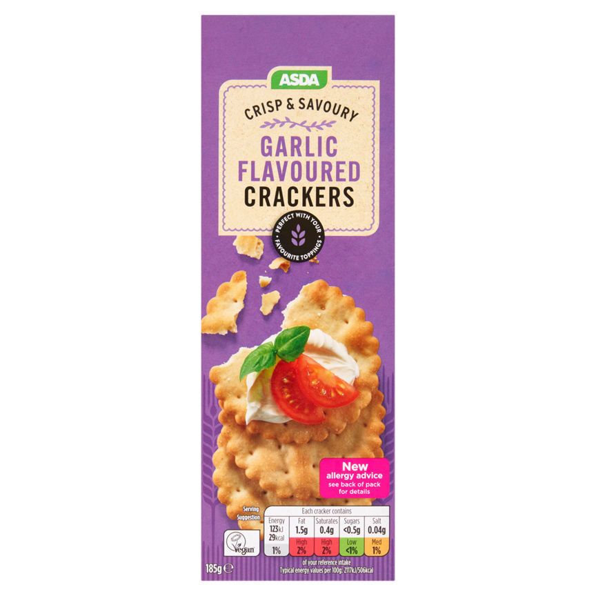 ASDA Garlic Crackers