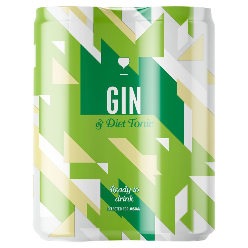 ASDA Gin & Diet Tonic